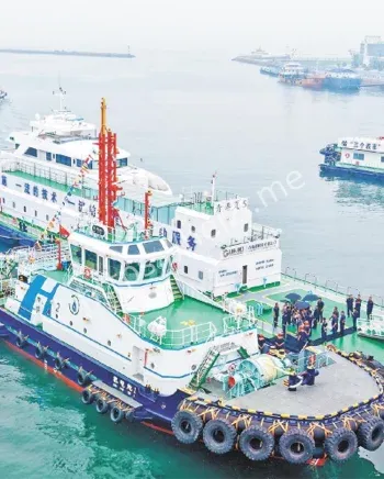 氢电拖轮青岛港作业亮点